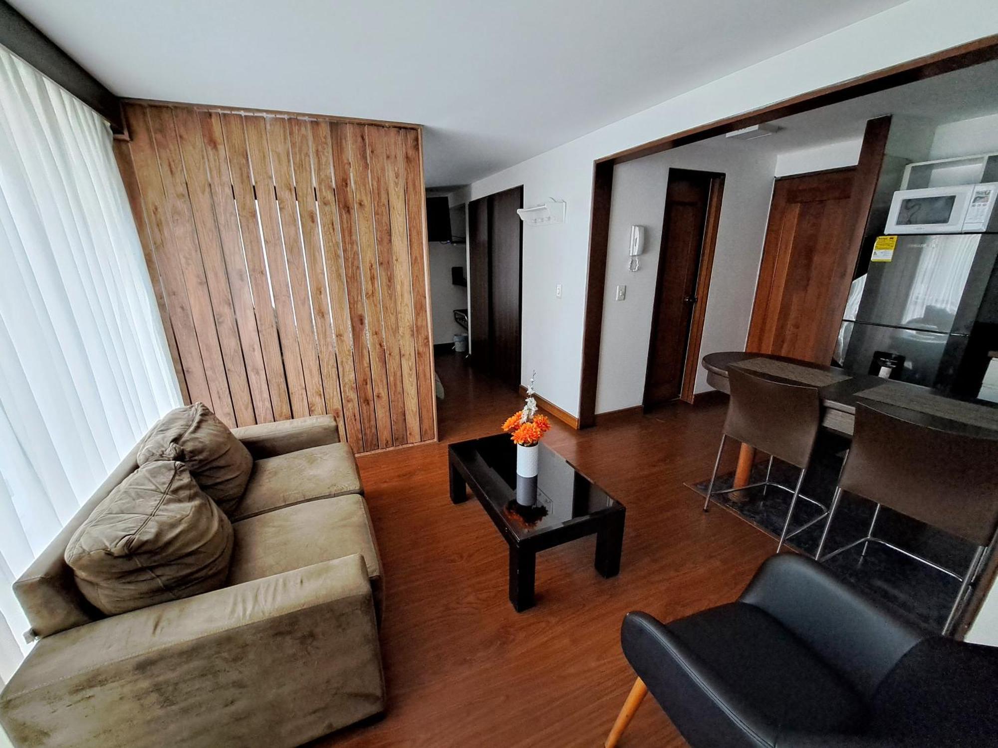 Acogedor Apartasuite Cerca Al Parque De La 93 Bogotá Exteriér fotografie